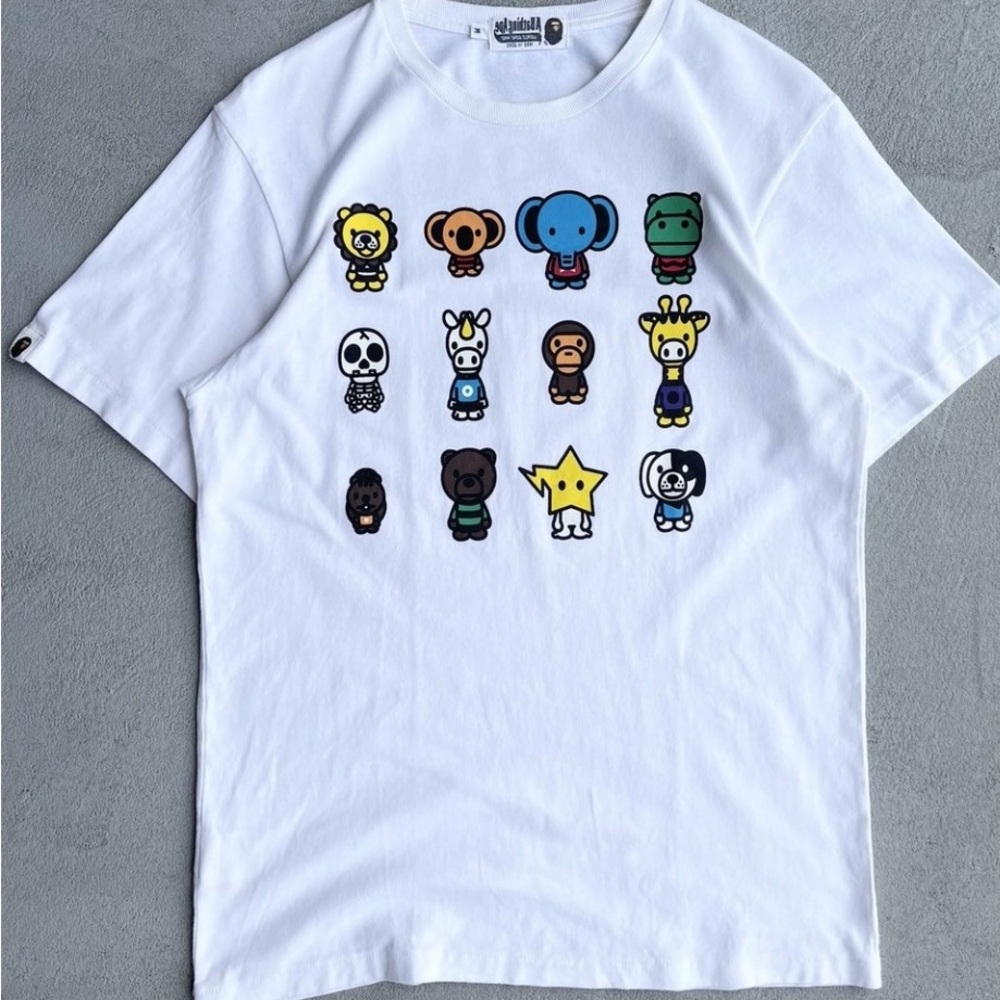 Bape A-Z Baby Milo
Characters Tee (M)